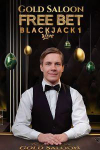 Gold Saloon Freebet Blackjack 1