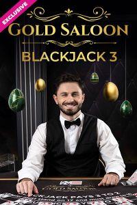 Gold Saloon Blackjack 3